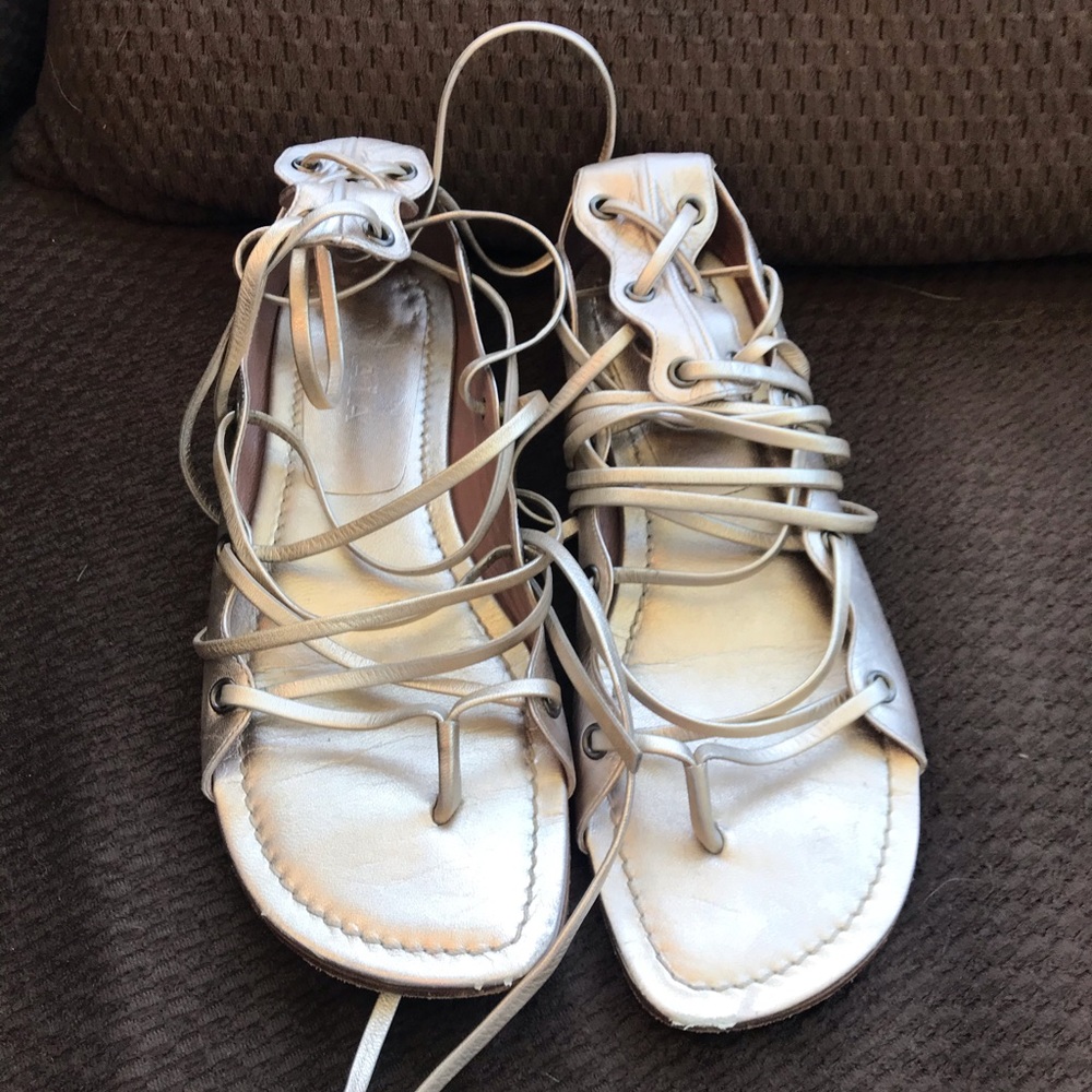 Alaia gladiator sandals